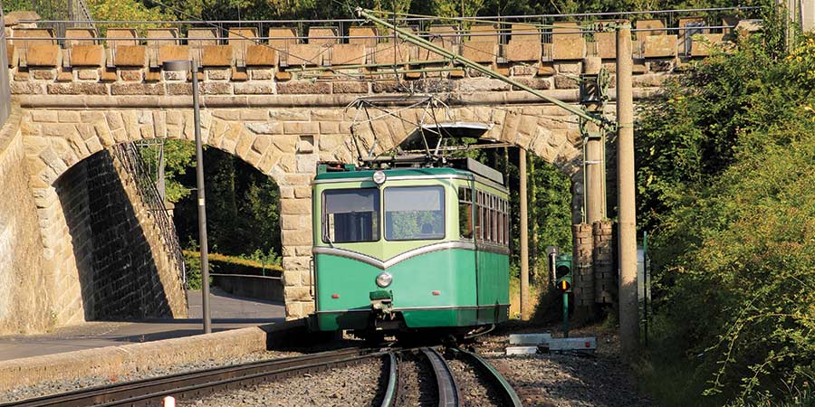 Riding the Drachenfels Cog Railway