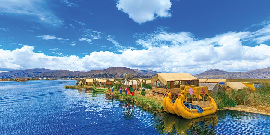 Cruising to the unique islands of Lake Titicaca