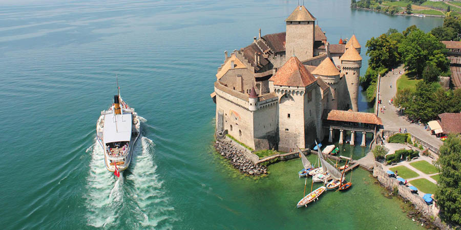 Visiting Château de Chillon and cruising Lake Geneva